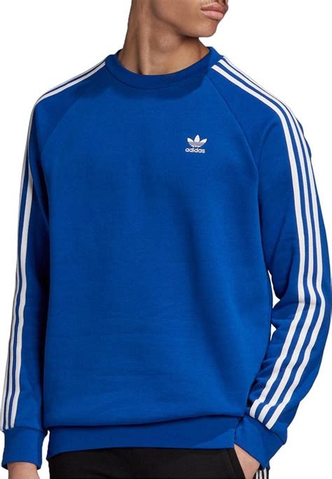 adidas blauw fluweel trui|Truien voor Heren .